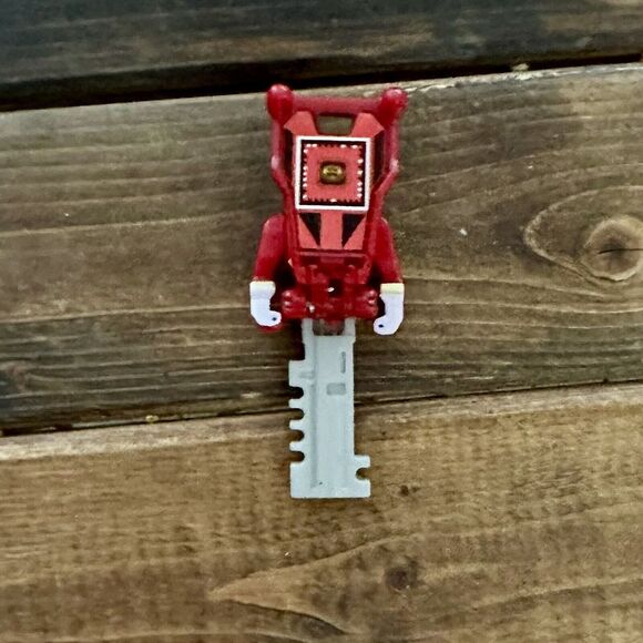 Power Rangers Super Megaforce Clear Red Wild Force Legendary Ranger Key 2014 - Picture 2 of 2